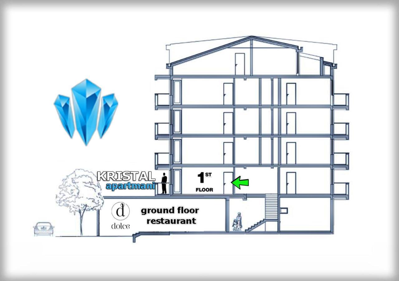 Kristal Apartmani Arandjelovac Eksteriør bilde